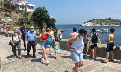 Amasra tatilci akınına uğradı