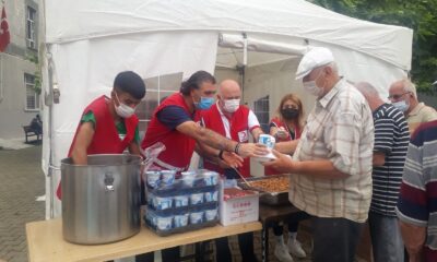 Amasya Kızılay gönüllüleri Artvin’deki sel bölgesinde