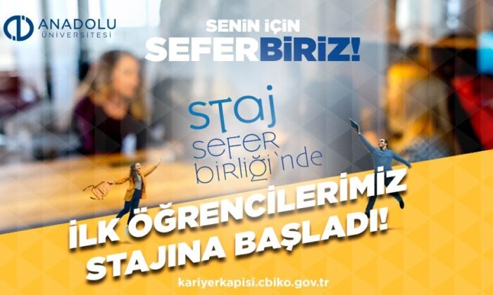 Anadolu Üniversitesi Kariyer Merkezi bir ilke imza attı