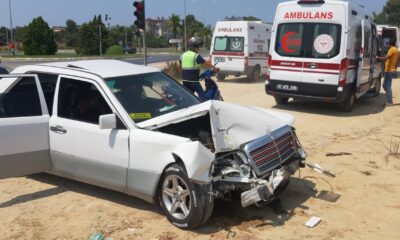 Antalya’da 4 aracın karıştığı kazada 6 kişi yaralandı