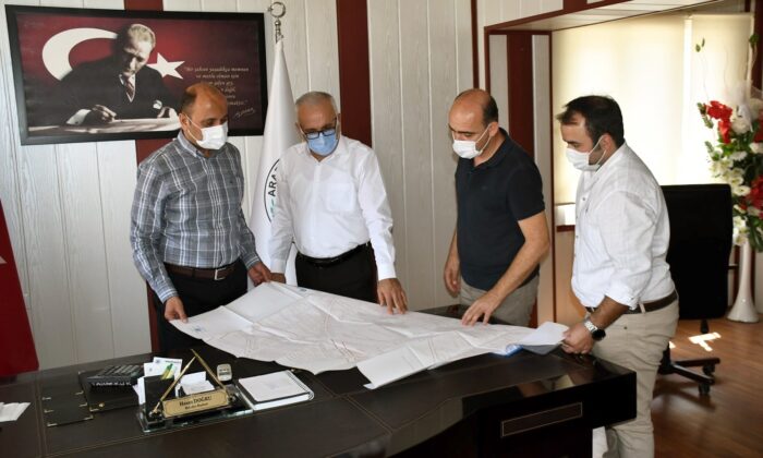 Araban’da yağmur suyu ve içme suyu hattı yenileme yer teslimi yapıldı