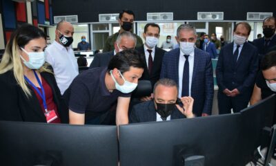 Ardahan 112 Acil Çağrı Merkezinde ilk çağrıyı vali cevapladı