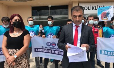 Ardahan’da Sağlık-Sen üyeleri “6. Dönem Toplu Sözleşme Görüşmeleri” öncesi basın açıklaması yaptı