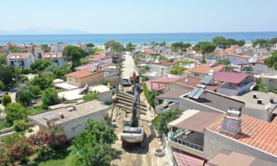 ASKİ’den Davutlar-Güzalçamlı kanalizasyon hattına önemli yatırım