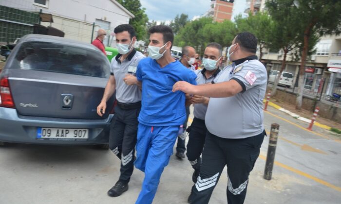 Atatürk Devlet Hastanesi’ndeki tatbikat gerçeği aratmadı