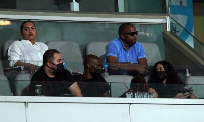 Atiba Hutchinson tribünde