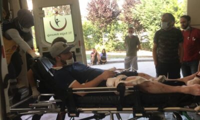 ATV motoru ile gelip, fabrika önünde bekleyen işçiyi pompalı tüfekle yaraladı