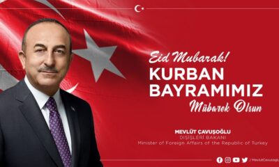 Bakan Çavuşoğlu’ndan bayram mesajı