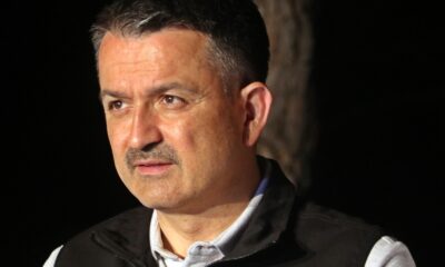 Bakan Pakdemirli: “Akşam saatlerinde 600 hektar kadar zarar tespit ettik ancak 3-4 misline çıkacağını görüyoruz”