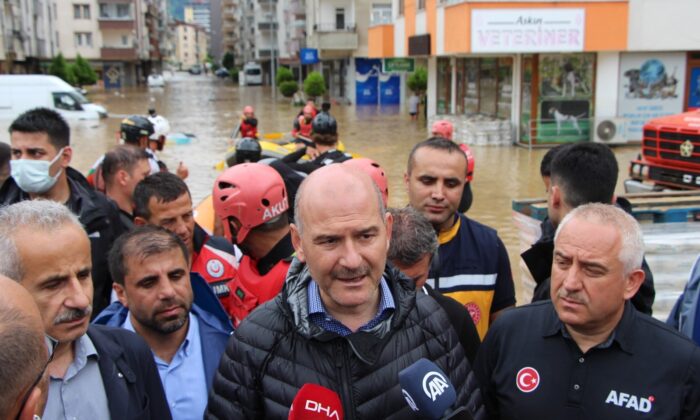 Bakan Soylu: “Can kaybımız yok; 1-2 tane yaralımız var”