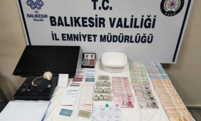 Balıkesir’de parti binasını kumarhaneye çevirdiler