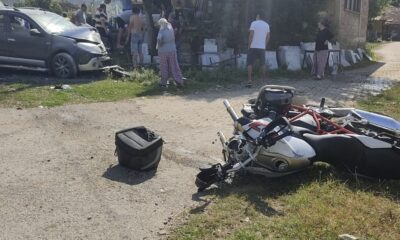 Bartın’da motosiklet otomobille çarpıştı: 1 ağır yaralı