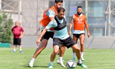 Başakşehir’de Crivelli kondisyoner eşliğinde çalıştı