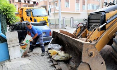 Başiskele’de kurban atıkları anında toplandı