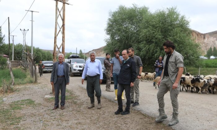 Başkale’de hasar tespit çalışmaları sürüyor