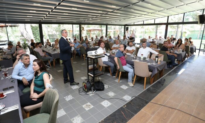 Başkan Arda, Sarnıç’taki iş dünyasıyla buluştu