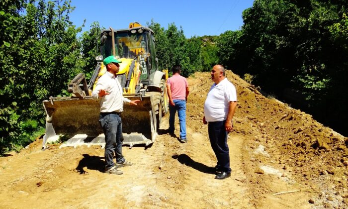 Başkan Arı, yürütülen çalışmaları yerinde takip ediyor