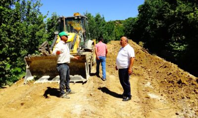 Başkan Arı, yürütülen çalışmaları yerinde takip ediyor
