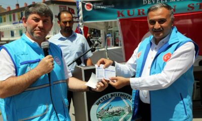 Başkan Cabbar’dan kurban bağış kampanyasına destek