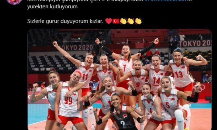 Başkan Çerçioğlu filenin sultanlarını tebrik etti