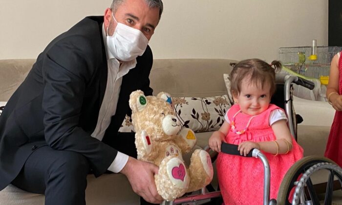 Başkan Çetin’den Esma Nur’a moral ziyareti