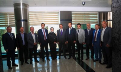 Başkan Ekim ilçe yatırımları için Ankara’ya gitti