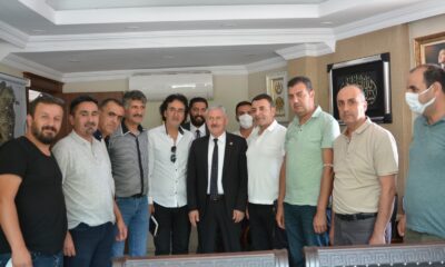 Başkan Özbek, gazetecilerle bir araya geldi