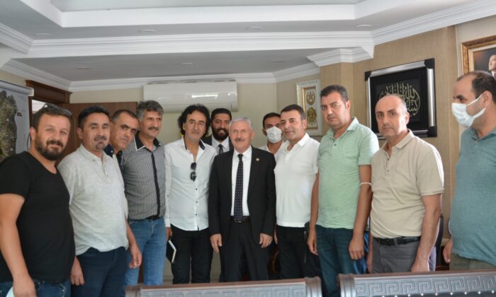 Başkan Özbek, gazetecilerle bir araya geldi