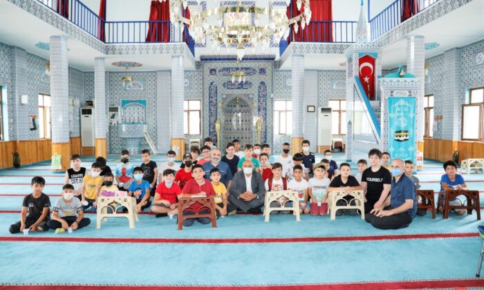 Başkan Söğüt’ten Yaz Kur’an Kursu’na ziyaret