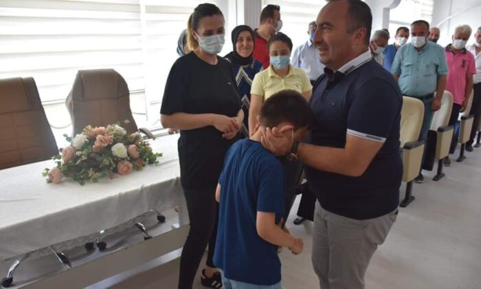 Başkan Sülük, personelle bayramlaştı