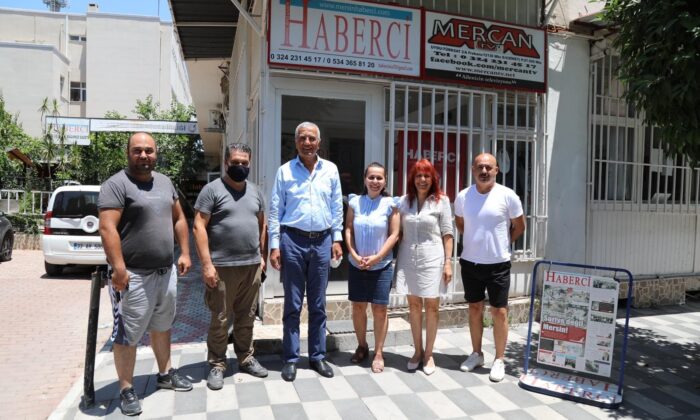 Başkan Tarhan, Mersin basınına projelerini anlattı