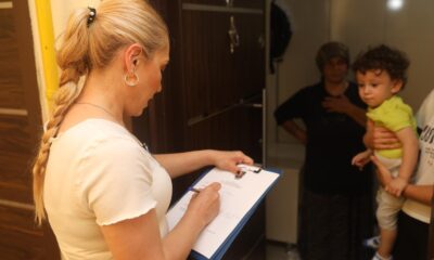 Başkan Yıldızkaya ’Hoşgeldin Bebek’ ile ailelerin mutlu günlerinde yanlarında