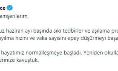 Başkan Yüce’den aşı çağrısı