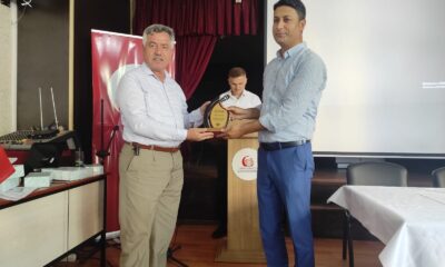 Batman’da İHA muhabirine cesaret ve tarafsızlık ödülü verildi