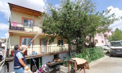 Bayburt’ta ilaçlama mesaisi devam ediyor