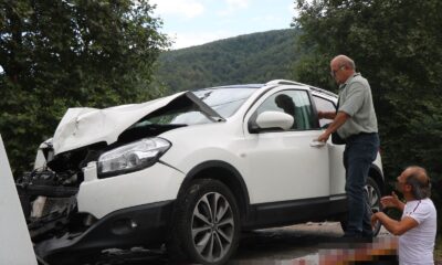 Bayram dönüşü trafik kazası: 2 yaralı