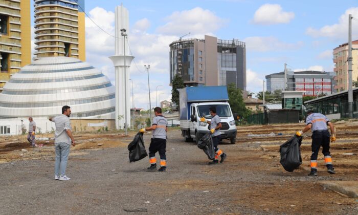 Bayram sonrası kurban satış ve kesim alanında yoğun mesai