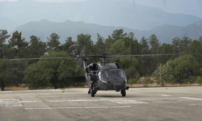 Bayram trafiği havadan denetlendi