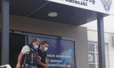 Bayram ziyaretine giderken yakalandı