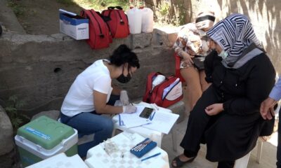 Bayramda aşılama mesaisi