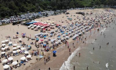 Bayramı İstanbul’da geçirenler Şile’ye akın etti