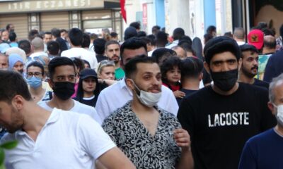 Bayramın son gününde Taksim’de yoğunluk oluştu