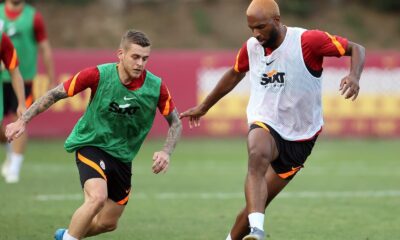 Berkan Kutlu, Galatasaray ile ilk antrenmanına çıktı