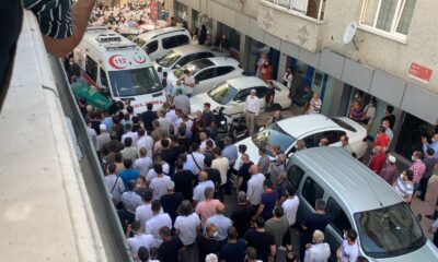 Beyoğlu’ndaki çatışmada ölen 3 kişi için Sütlüce’de cenaze töreni düzenlendi