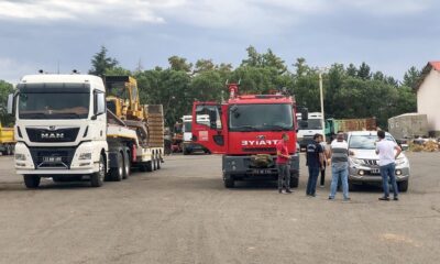 Bingöl’den Antalya’daki yangınlara iş makinesi desteği