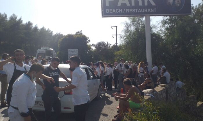 Bodrum semalarını duman kapladı