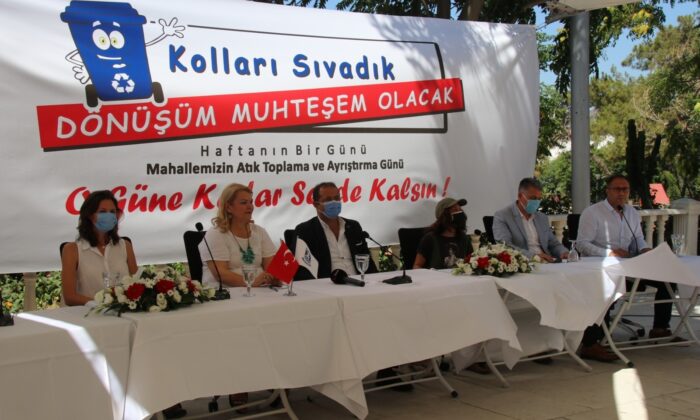 Bodrum’da ’Dönüşüm Muhteşem Olacak’ sloganı ile temizlik hareketi başlatıldı