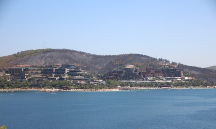 Bodrum’daki yangın bölgesinde risk devam ediyor