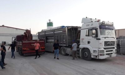 Boruları Ankara’ya götürmeyip Konya’da satmak isterken yakalandılar