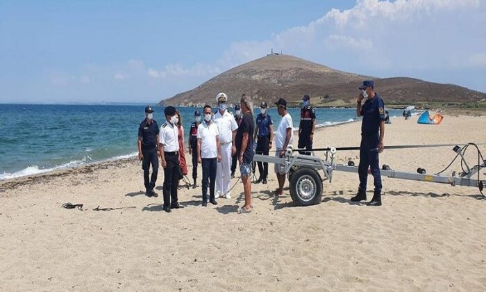 Bozcaada’da zıpkınla balık avlamak için denize giren kişi 2 gündür bulunamadı